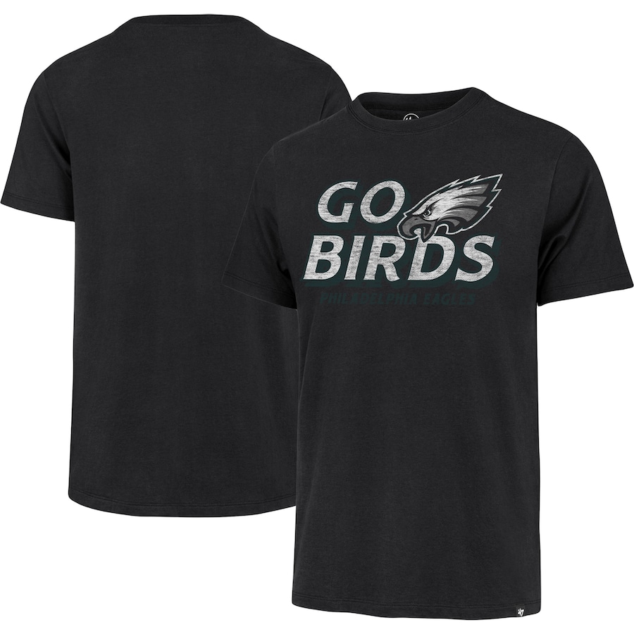 Philadelphia Eagles '47 Black Regional Franklin T-Shirt - Man