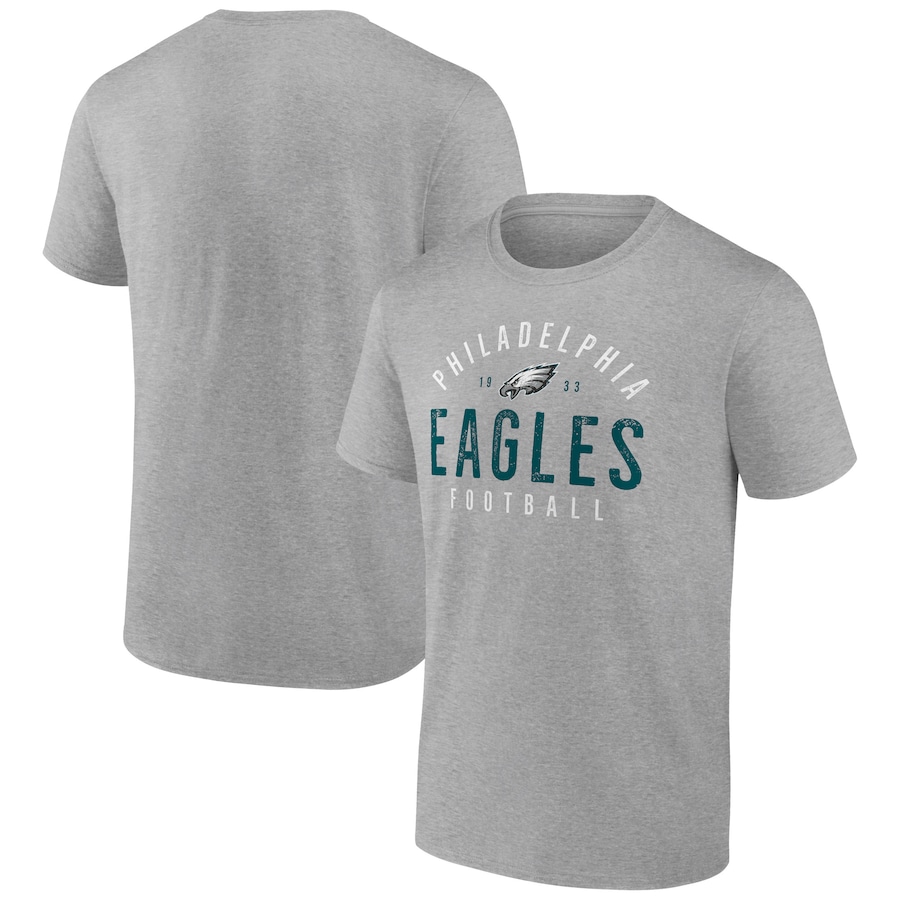 Philadelphia Eagles Heather Gray Legacy T-Shirt - Man Philadelphia Eagles Heather Gray Legacy T-Shirt - Man