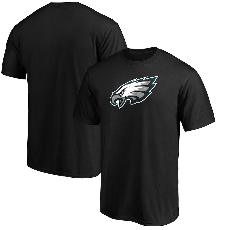 Philadelphia Eagles Black Team Logo T-Shirt - Man