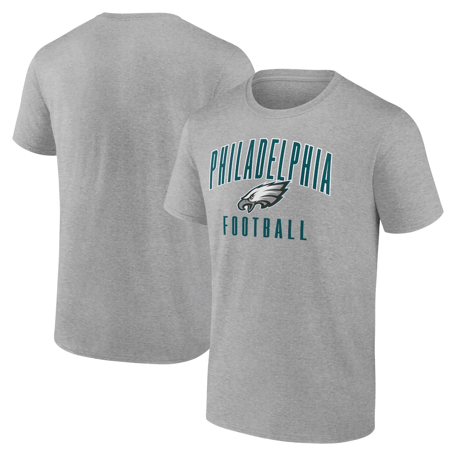 Philadelphia Eagles Heather Gray Game Legend T-Shirt - Man Philadelphia Eagles Heather Gray Game Legend T-Shirt - Man