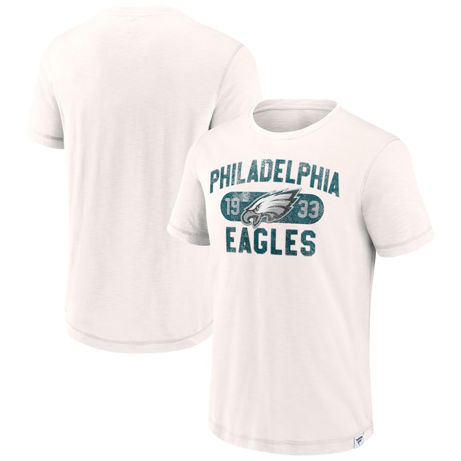 Philadelphia Eagles White Act Fast T-Shirt - Man