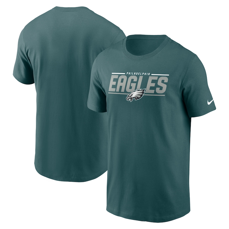 Philadelphia Eagles Football Midnight Green Muscle T-Shirt - Man
