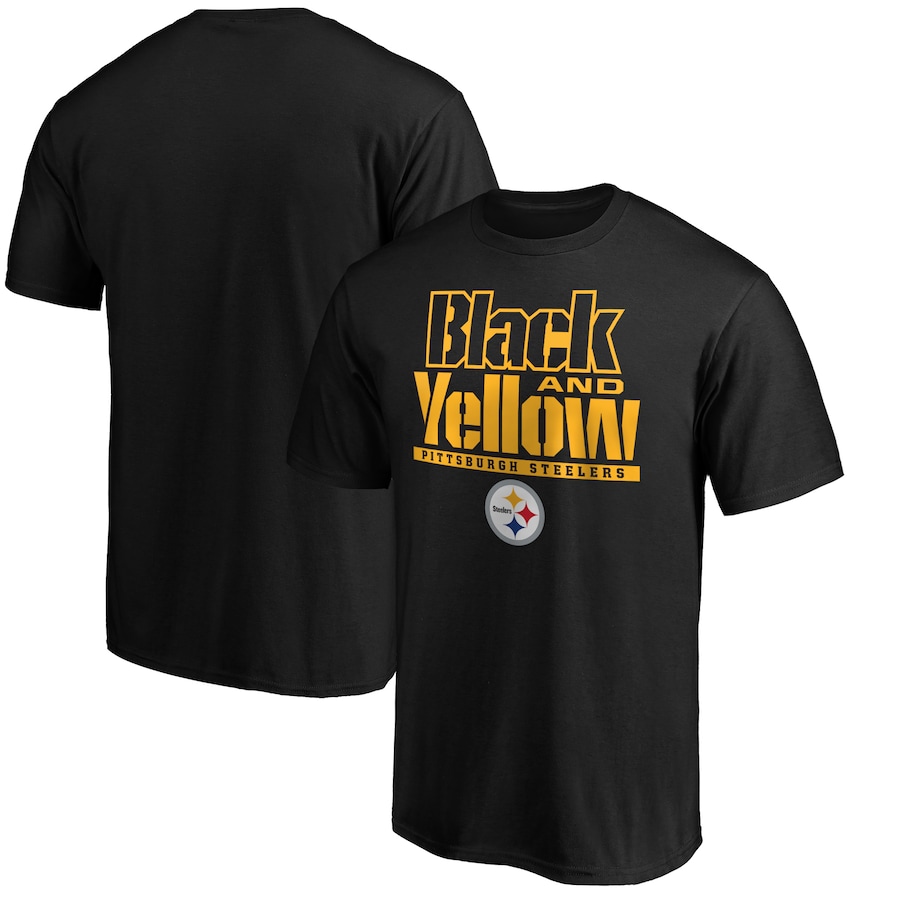Pittsburgh Steelers Black Hometown Collection T-Shirt - Man