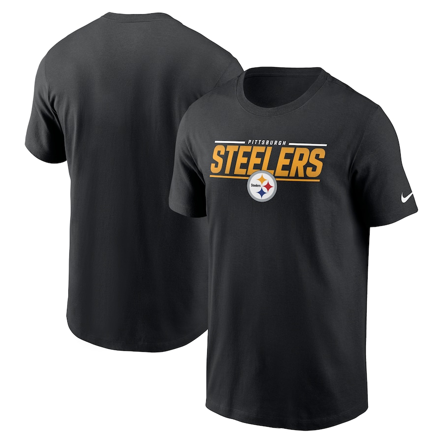 Pittsburgh Steelers Football Black Muscle T-Shirt - Man Pittsburgh Steelers Football Black Muscle T-Shirt - Man