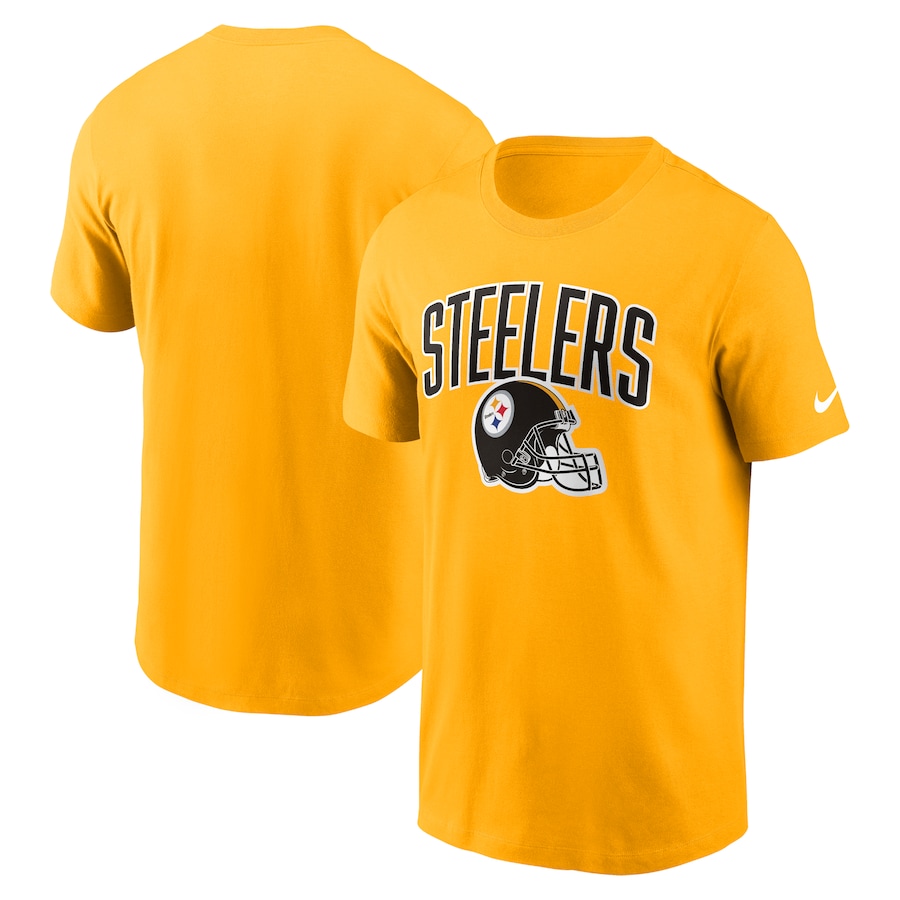 Pittsburgh Steelers Football Gold Team Athletic T-Shirt - Man Pittsburgh Steelers Football Gold Team Athletic T-Shirt - Man