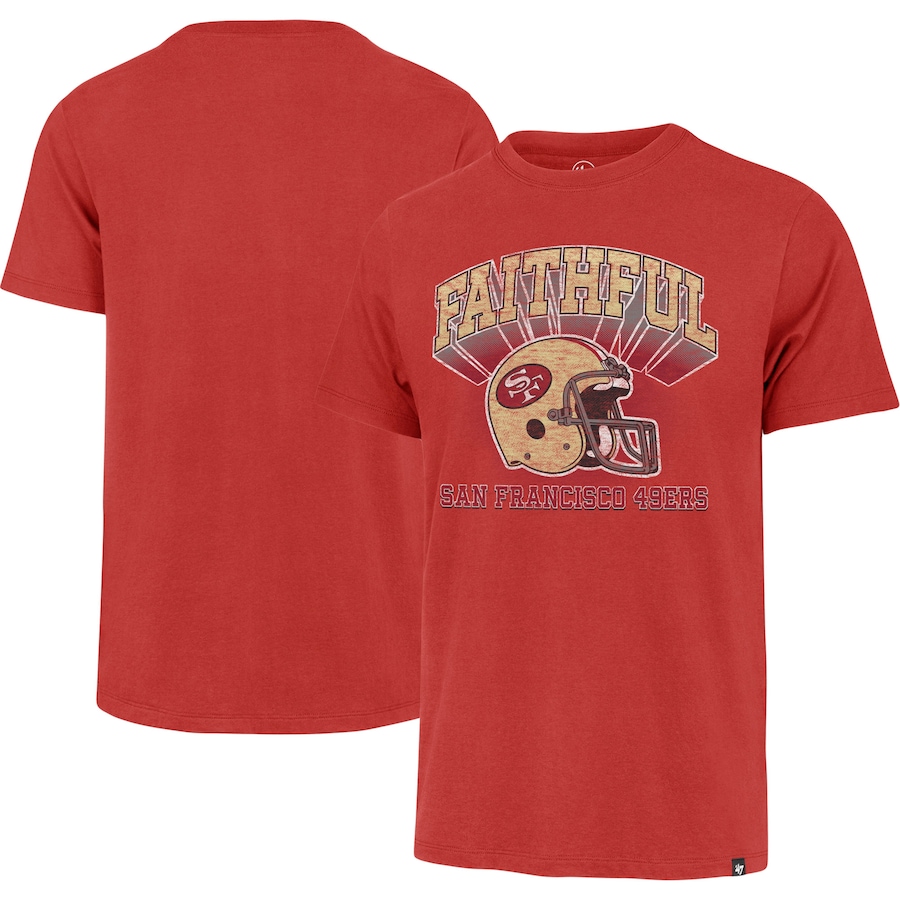 San Francisco 49ers '47 Scarlet Regional Franklin T-Shirt - Man
