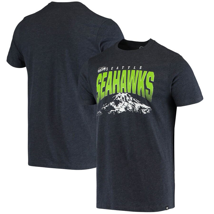 Seattle Seahawks '47 College Navy Regional Club Mountain T-Shirt - Man