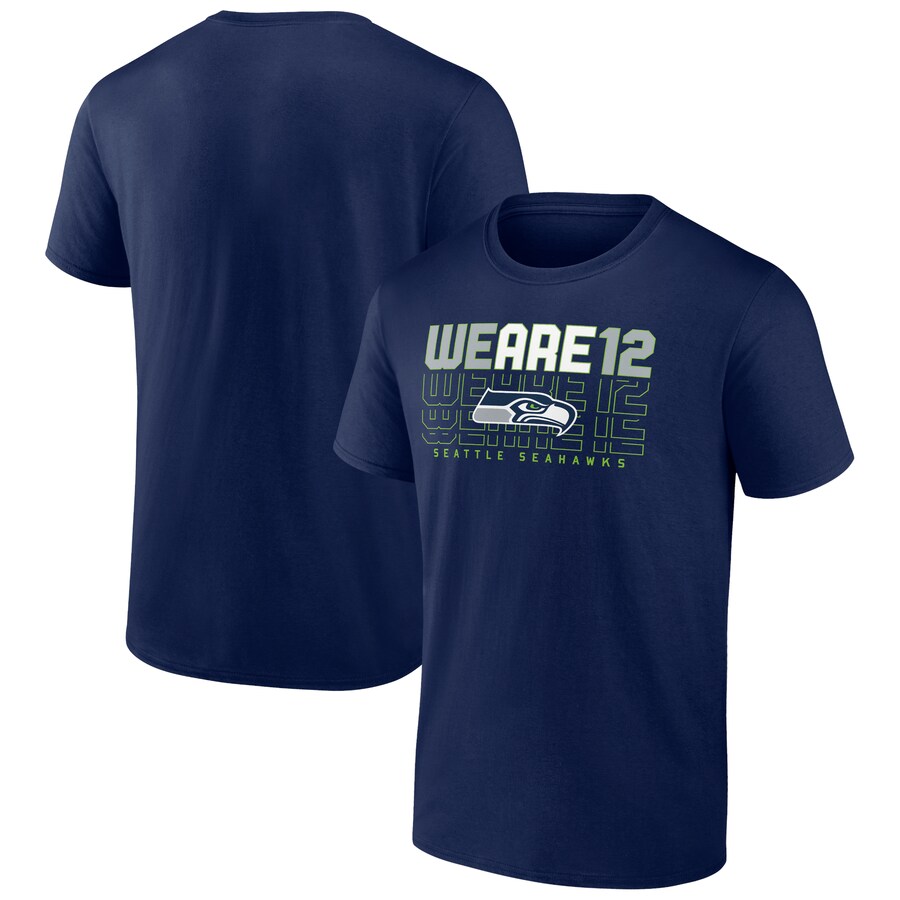 Seattle Seahawks College Navy Hometown Collection Prime Time T-Shirt - Man