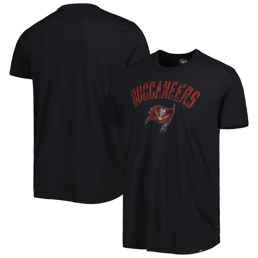 Tampa Bay Buccaneers '47 Black All Arch Franklin T-Shirt - Man