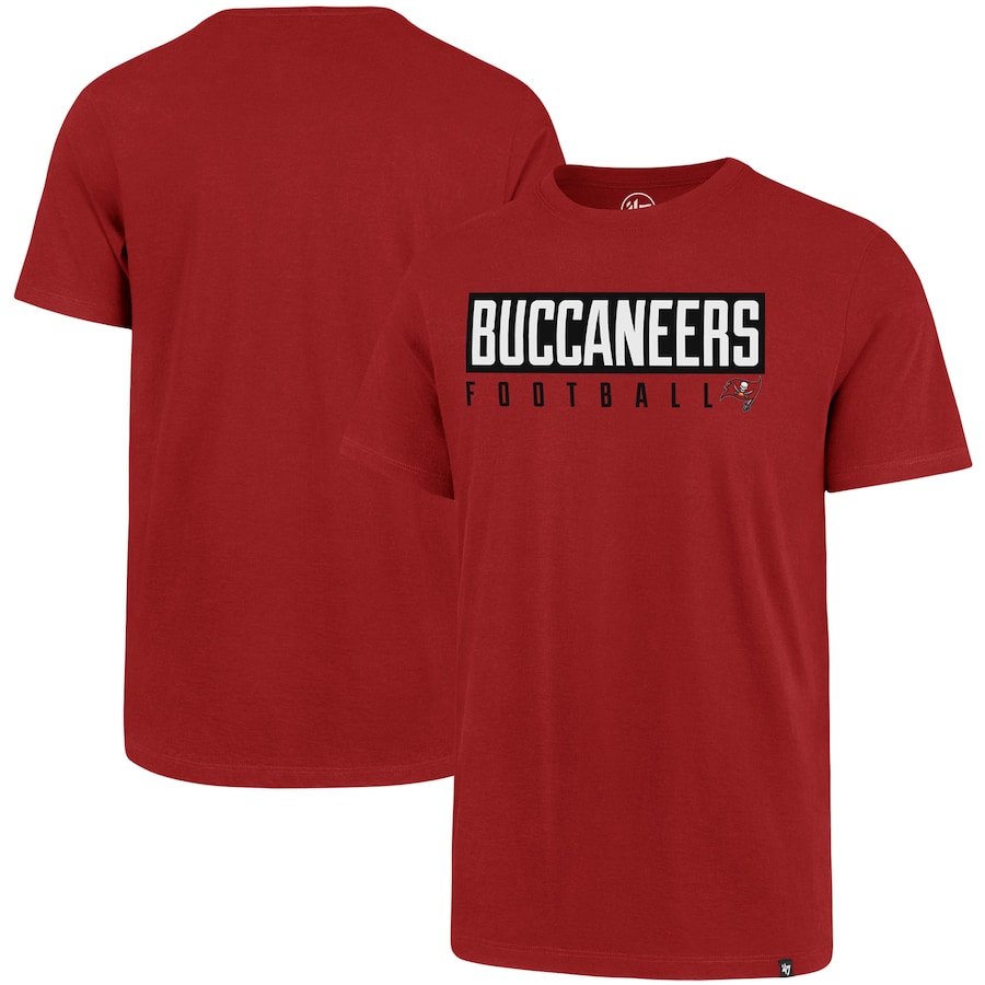 Tampa Bay Buccaneers '47 Red Dub Major Super Rival T-Shirt - Man
