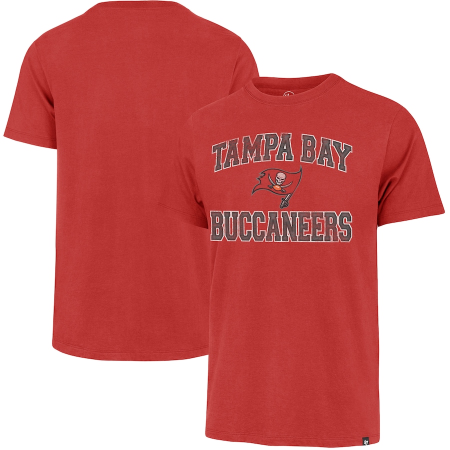 Tampa Bay Buccaneers '47 Red Union Arch T-Shirt - Man