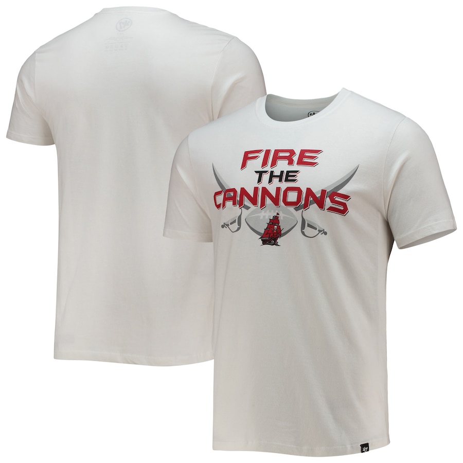 Tampa Bay Buccaneers '47 White Team Super Rival T-Shirt - Man