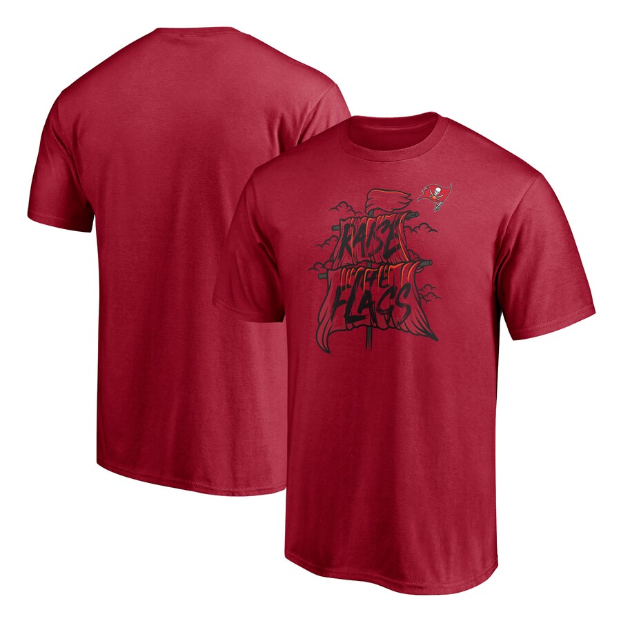 Tampa Bay Buccaneers Red Hometown 1st Down T-Shirt - Man Tampa Bay Buccaneers Red Hometown 1st Down T-Shirt - Man