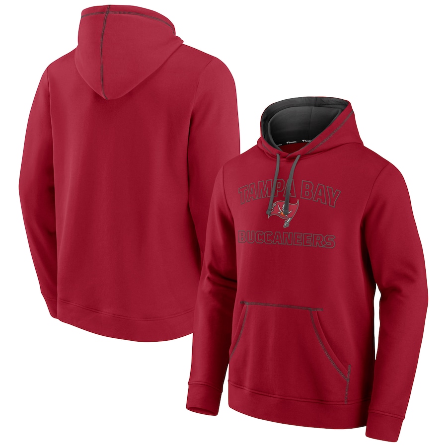 Tampa Bay Buccaneers Red Tiebreaker Pullover Hoodie - Man
