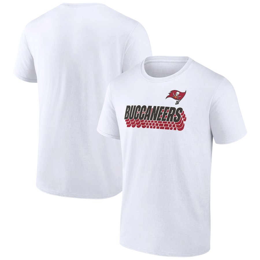 Tampa Bay Buccaneers White Strike Back T-Shirt - Man