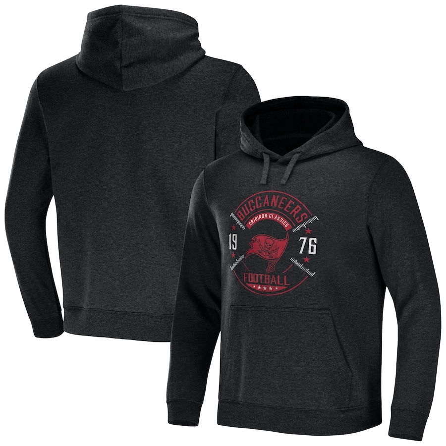 Tampa Bay Buccaneers NFL x Darius Rucker Collection by USASportsStoreHeather Charcoal Radar Pullover Hoodie - Man Tampa Bay Buccaneers NFL x Darius Rucker Collection by USASportsStoreHeather Charcoal Radar Pullover Hoodie - Man
