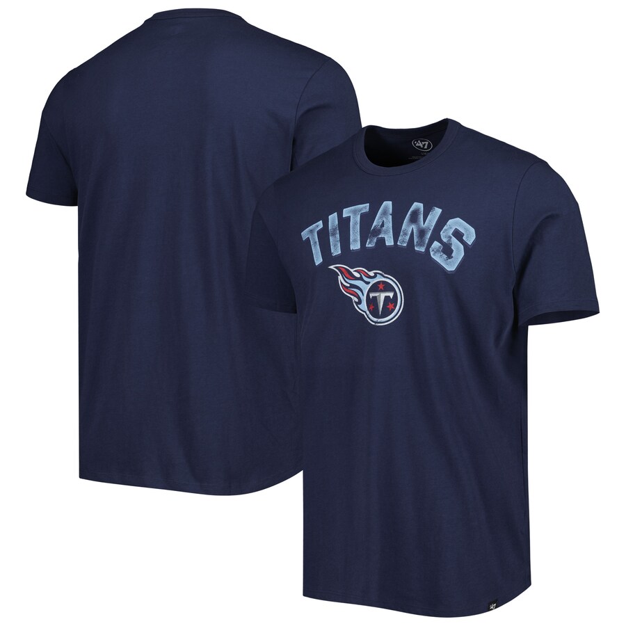 Tennessee Titans '47 Navy All Arch Franklin T-Shirt - Man Tennessee Titans '47 Navy All Arch Franklin T-Shirt - Man