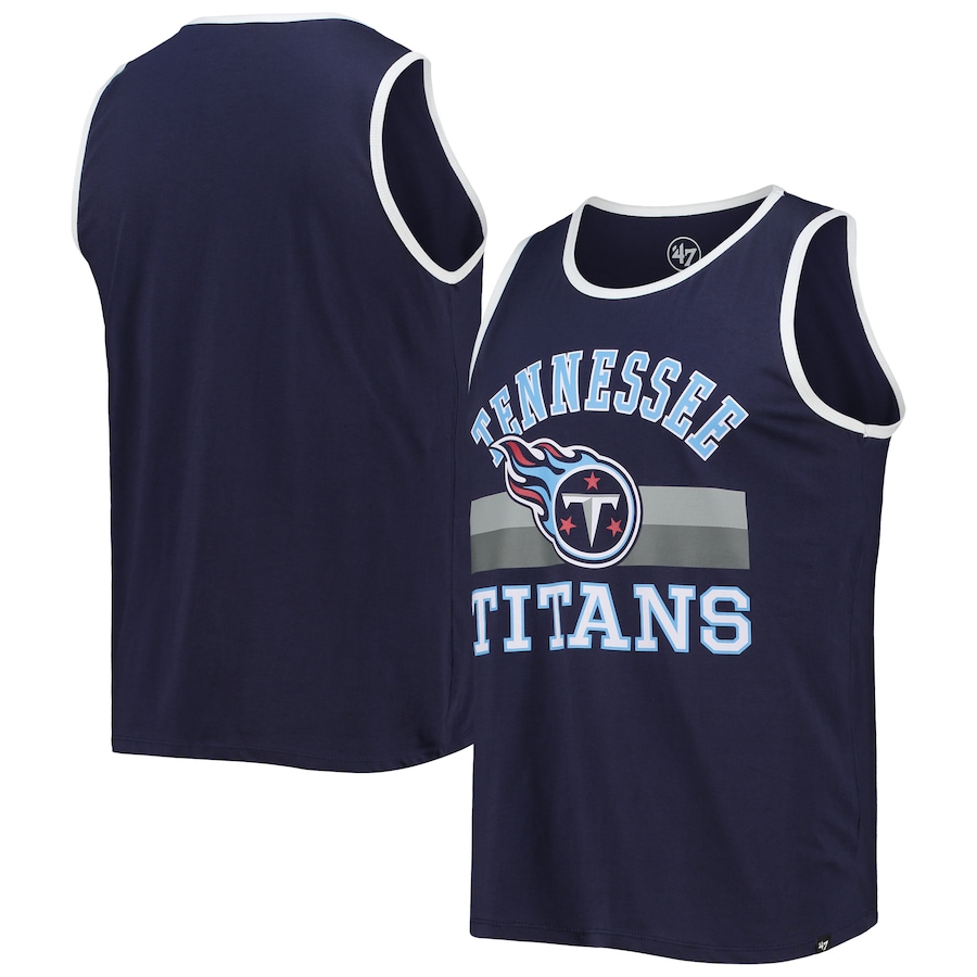 Tennessee Titans '47 Navy Edge Super Rival Tank Top - Man