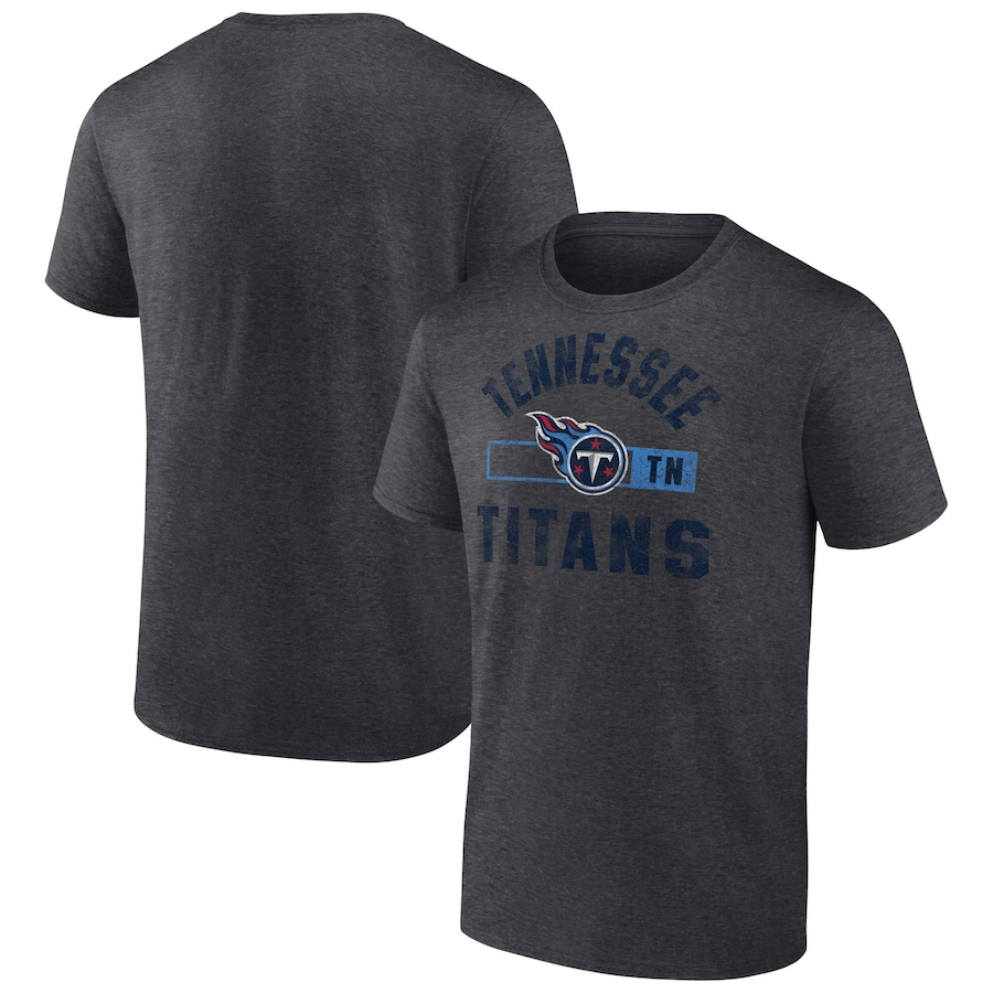 Tennessee Titans Charcoal Let's Go T-Shirt - Man