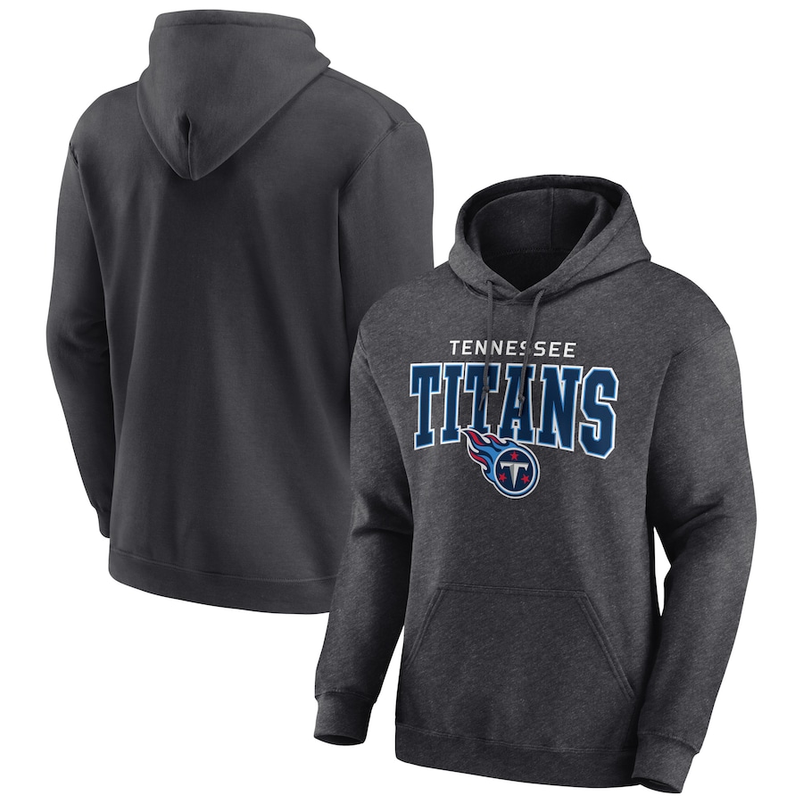 Tennessee Titans Charcoal Continued Dynasty Pullover Hoodie - Man