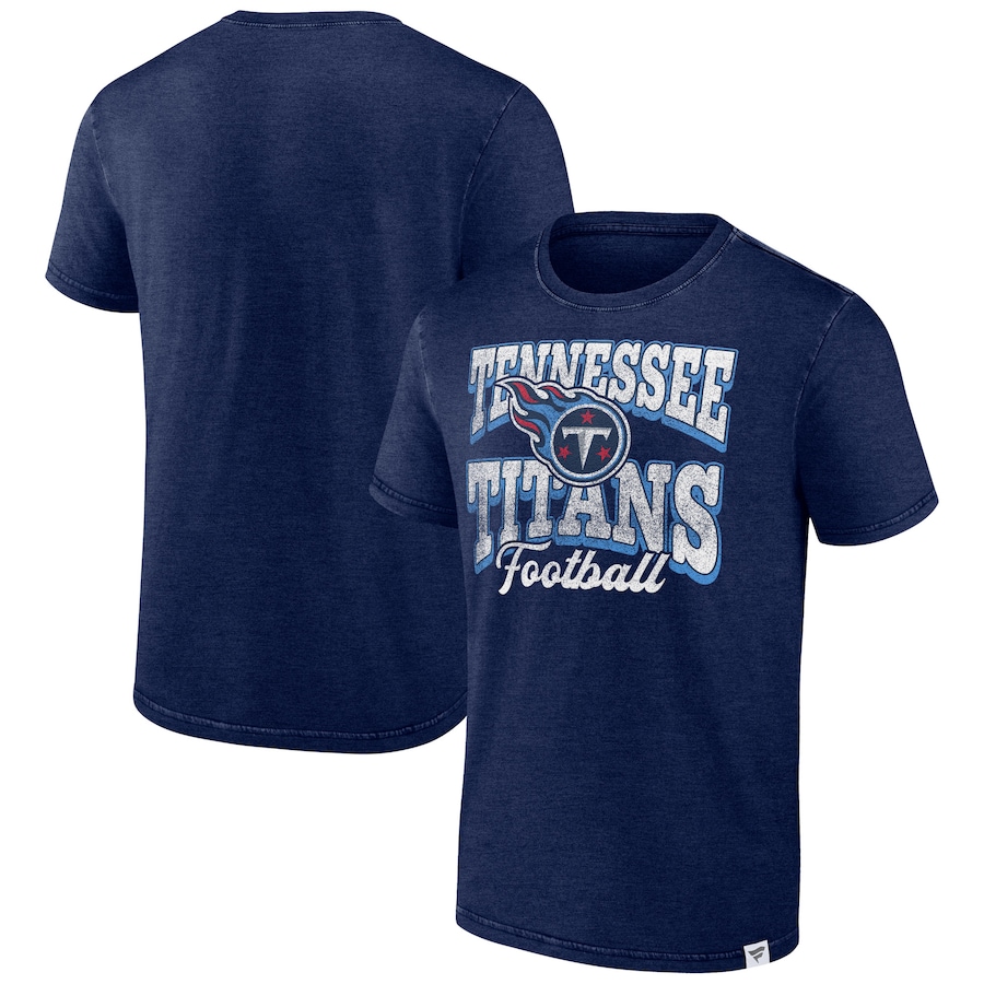 Tennessee Titans Heather Navy Force Out T-Shirt - Man