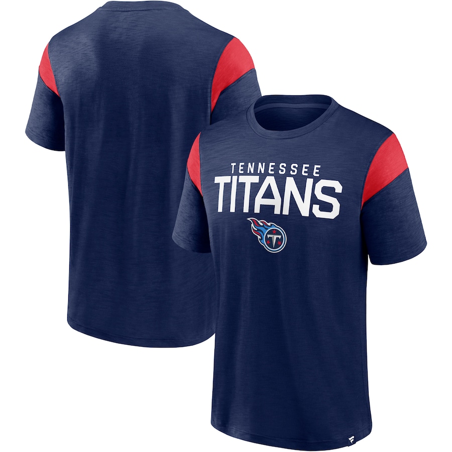 Tennessee Titans Navy Home Stretch Team T-Shirt - Man Tennessee Titans Navy Home Stretch Team T-Shirt - Man