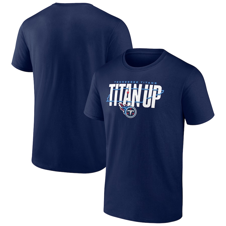 Tennessee Titans Navy Hometown Collection Prime Time T-Shirt - Man