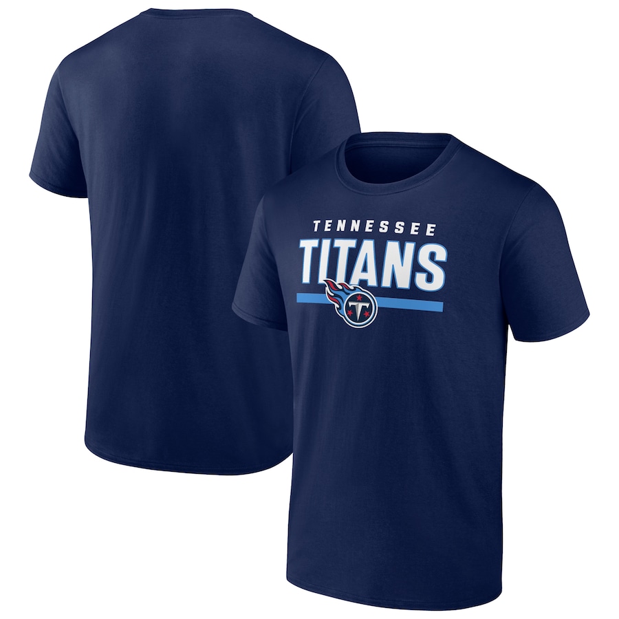 Tennessee Titans Navy Speed & Agility T-Shirt - Man Tennessee Titans Navy Speed & Agility T-Shirt - Man
