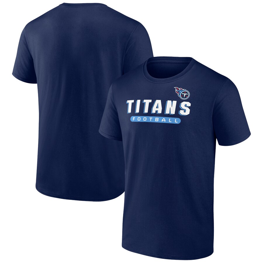 Tennessee Titans Navy Spirit T-Shirt - Man Tennessee Titans Navy Spirit T-Shirt - Man