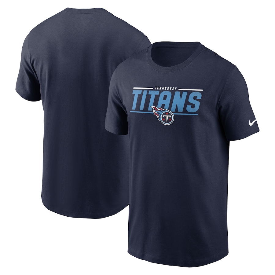 Tennessee Titans Football Navy Muscle T-Shirt - Man