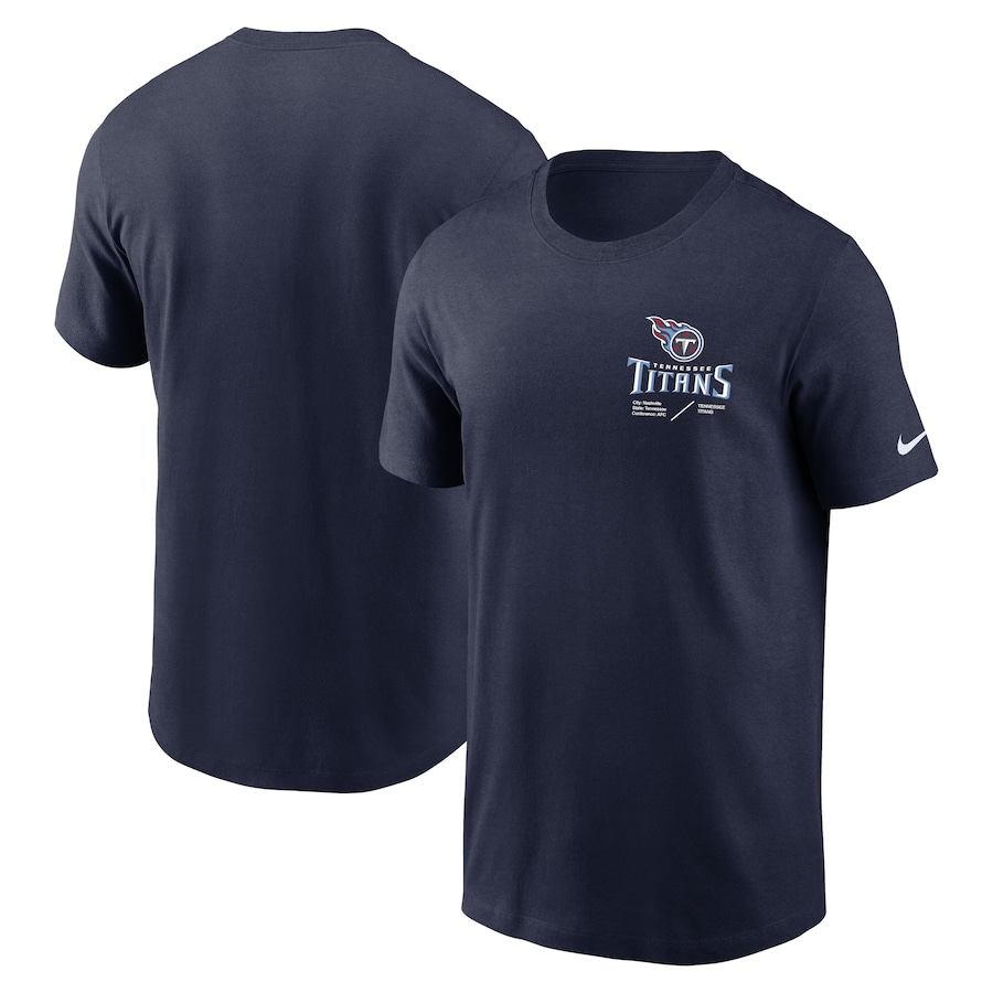 Tennessee Titans Football Navy Sideline Infograph Lockup Performance T-Shirt - Man Tennessee Titans Football Navy Sideline Infograph Lockup Performance T-Shirt - Man