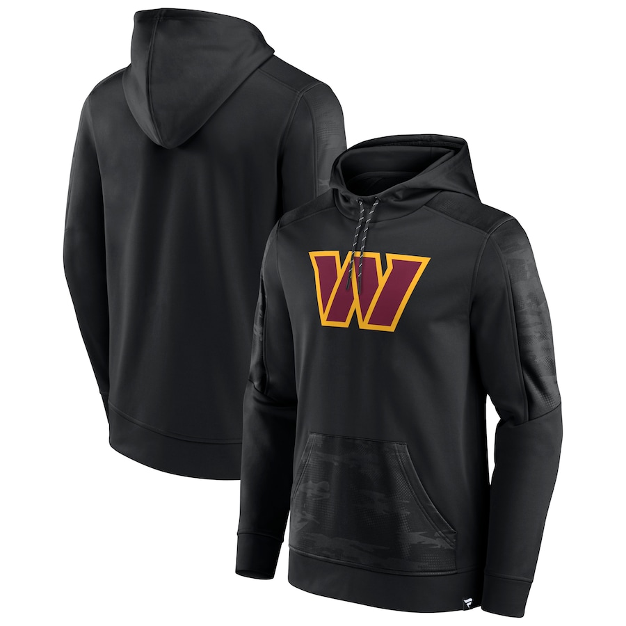 Washington Commanders Black On The Ball Pullover Hoodie - Man