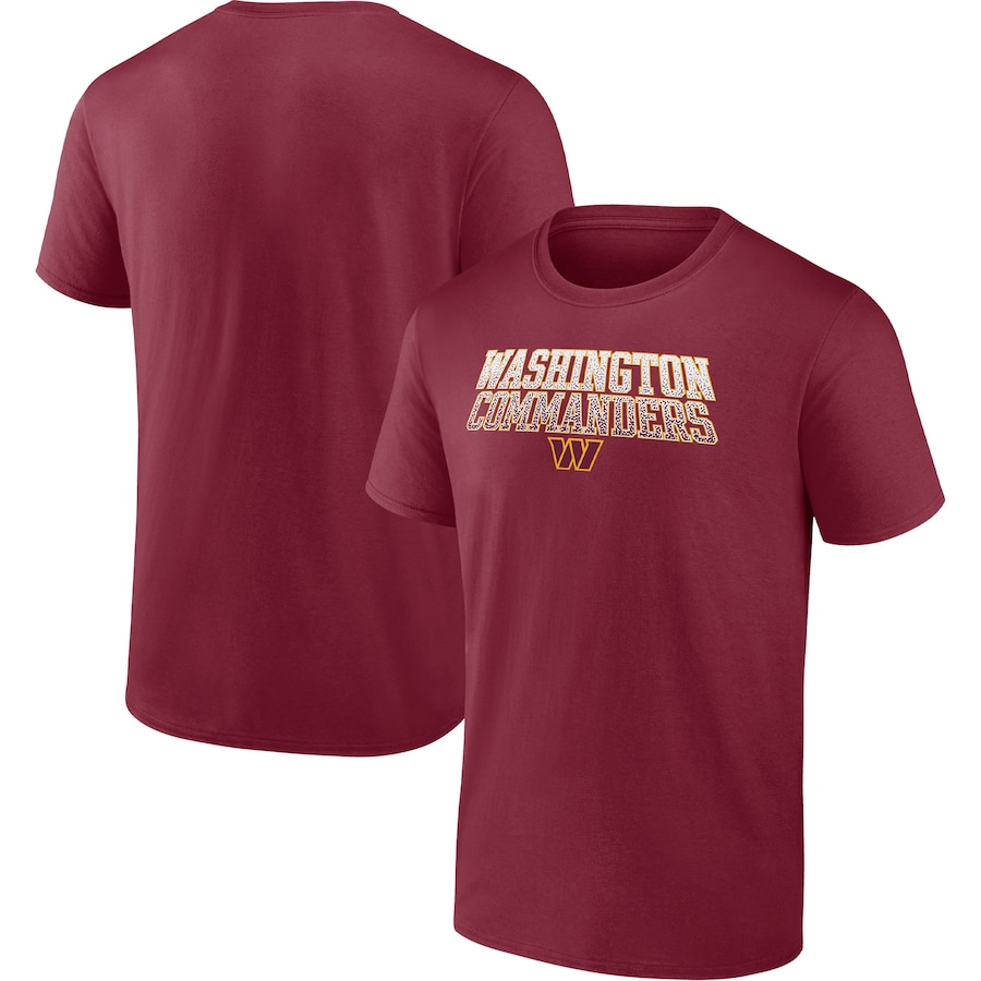 Washington Commanders Burgundy Heavy Hitter T-Shirt - Man Washington Commanders Burgundy Heavy Hitter T-Shirt - Man