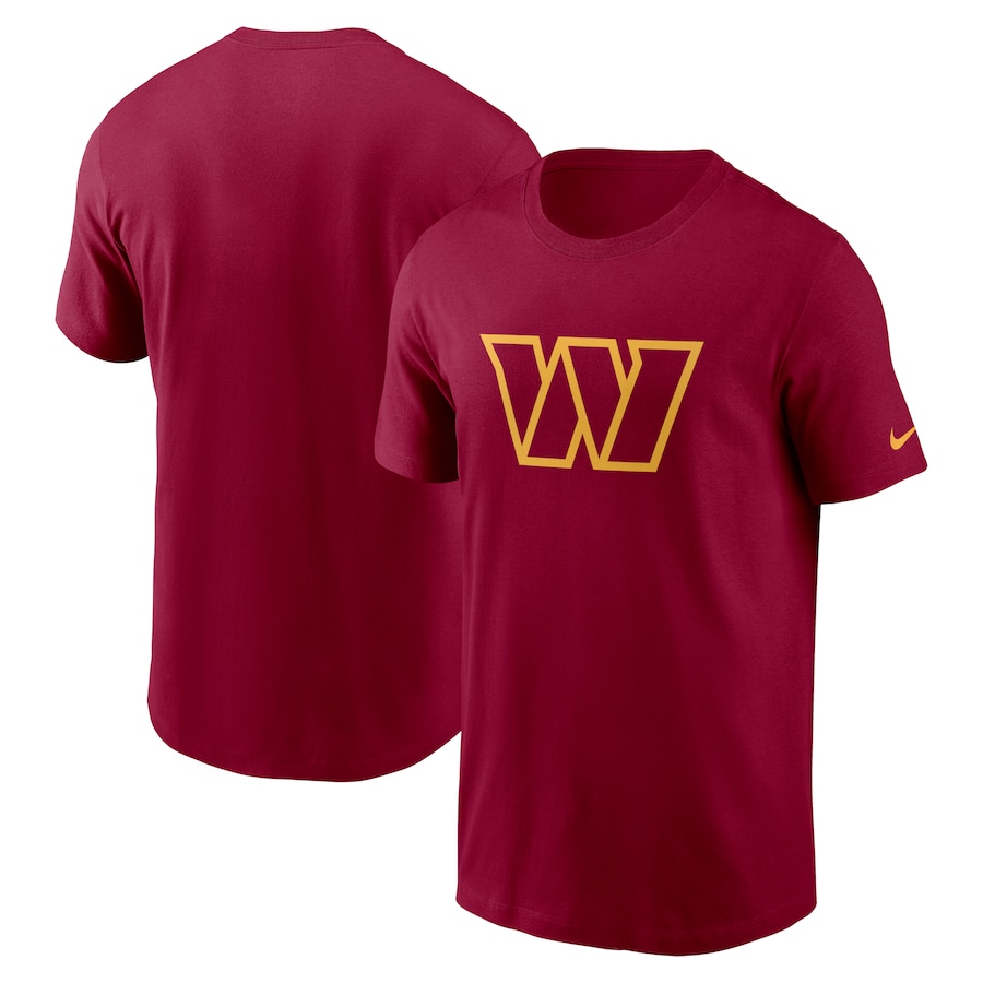 Washington Commanders Football Burgundy Primary Logo T-Shirt - Man Washington Commanders Football Burgundy Primary Logo T-Shirt - Man