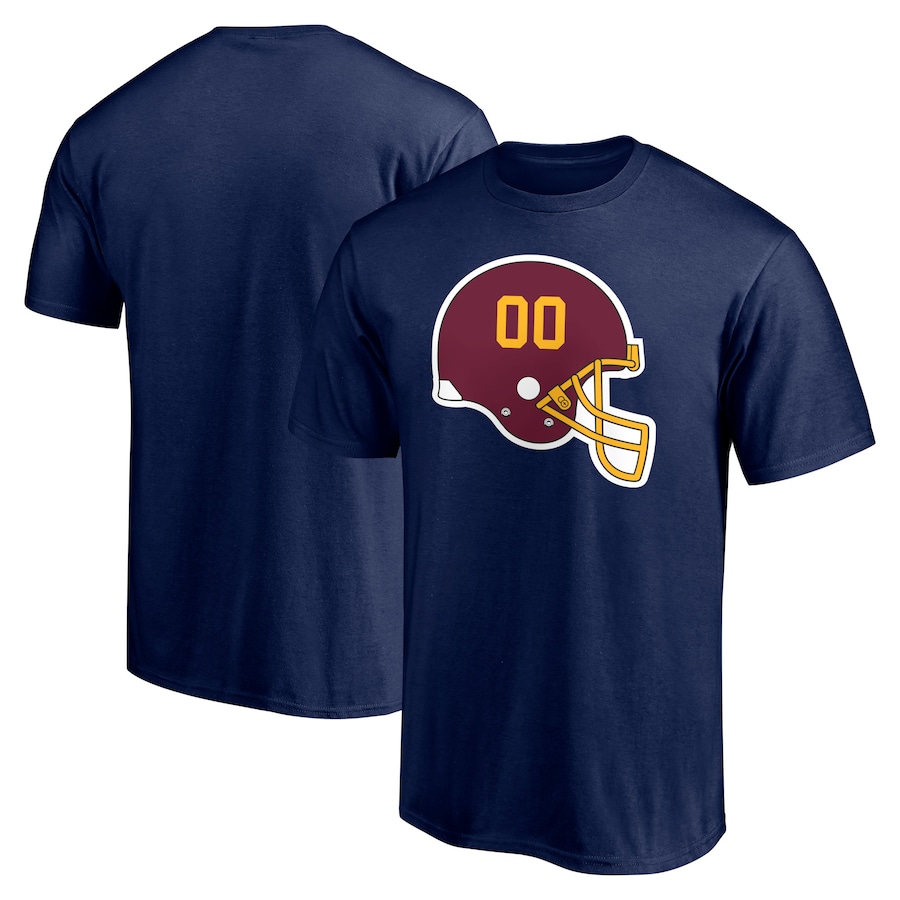 Washington Football Team Navy Red White and Team T-Shirt - Man Washington Football Team Navy Red White and Team T-Shirt - Man
