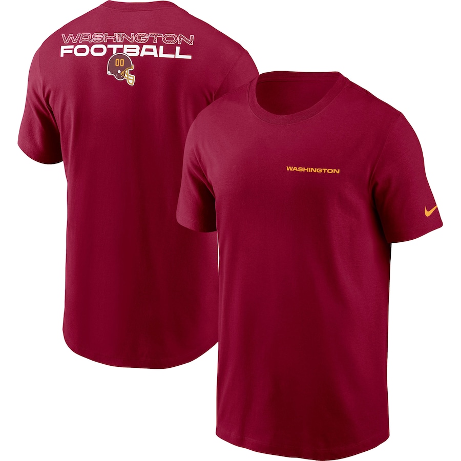 Washington Football Team Football Burgundy Local Phrase T-Shirt - Man Washington Football Team Football Burgundy Local Phrase T-Shirt - Man